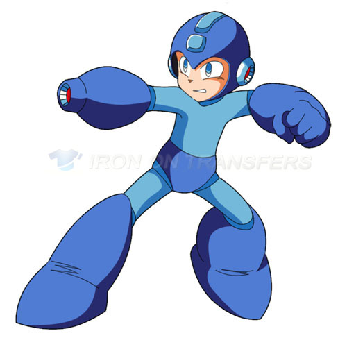 Rockman Iron-on Stickers (Heat Transfers)NO.5250